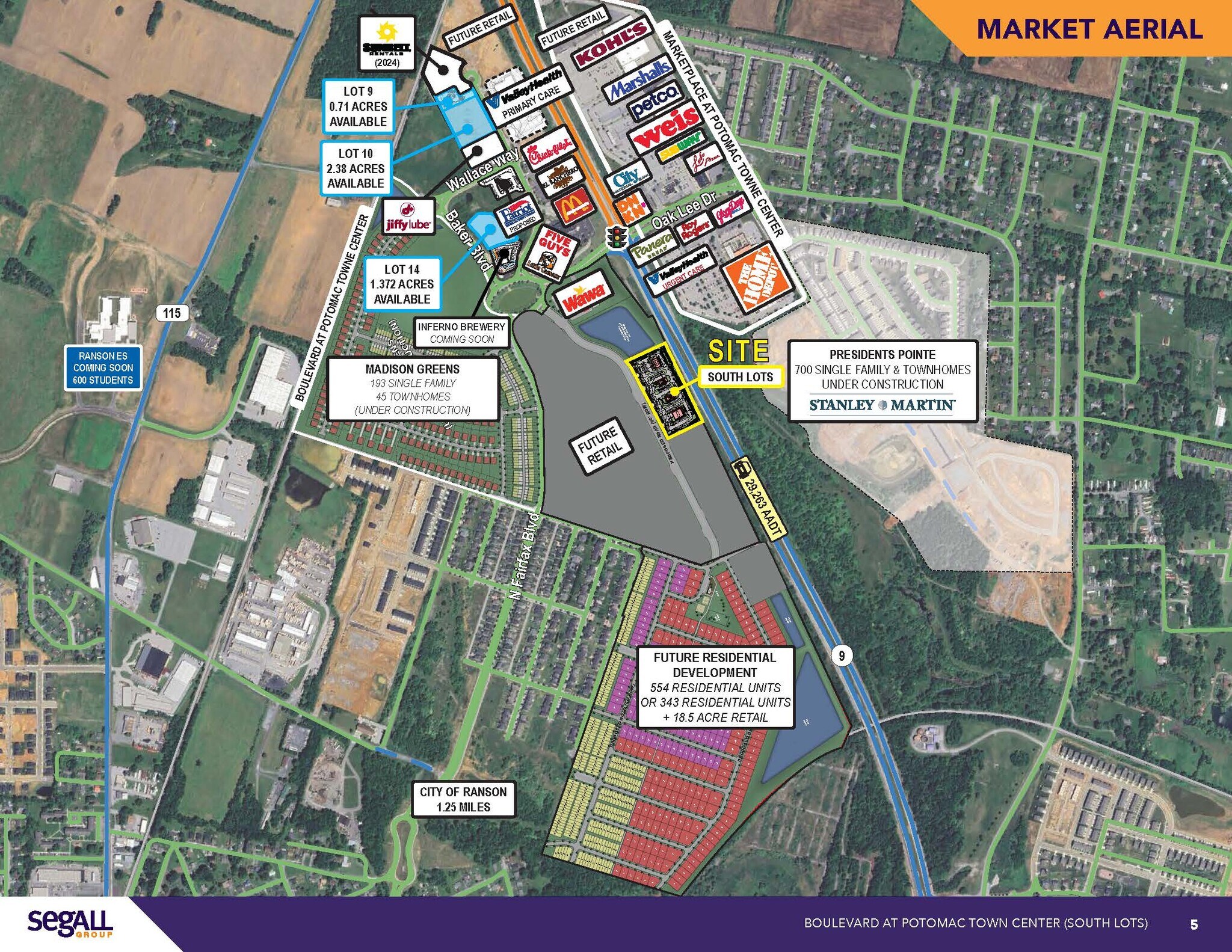 WV Route 9, Ranson, WV for Rent