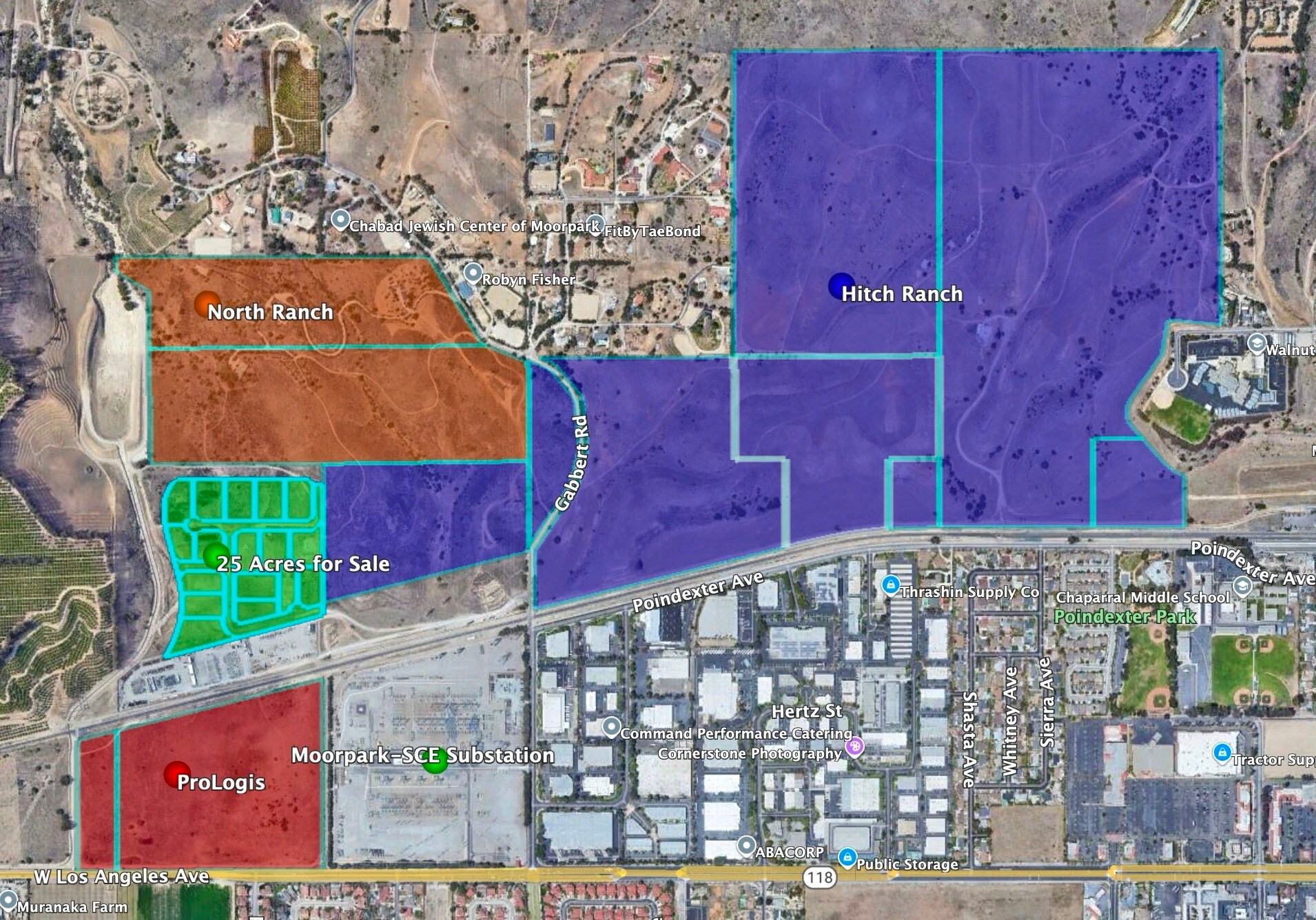 Gabbert Rd @ Poindexter, Moorpark, CA for Sale
