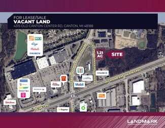 Canton, MI Commercial Land - 4315 Old Canton Center Rd