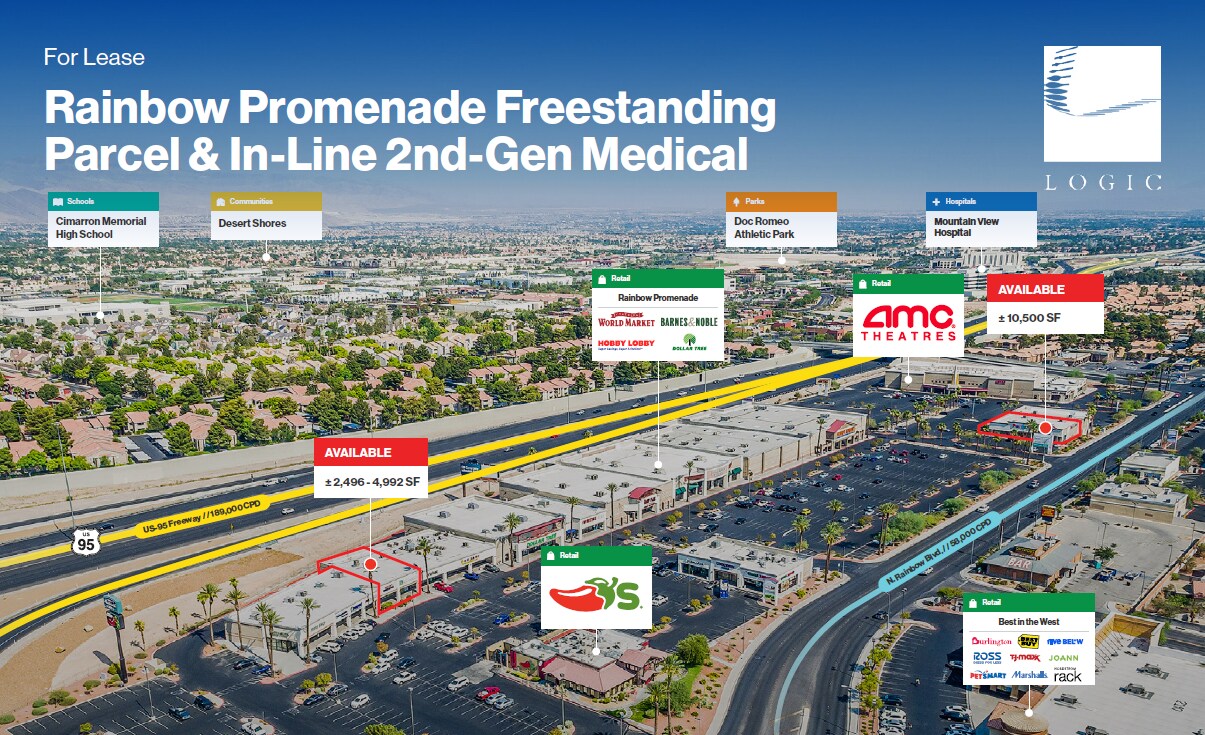 2001-2351 N Rainbow Blvd, Las Vegas, NV for Rent