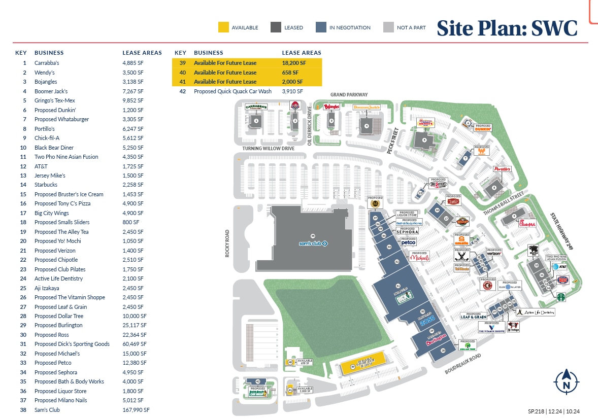State Highway 249 & Grand Pky, Tomball, TX for Rent