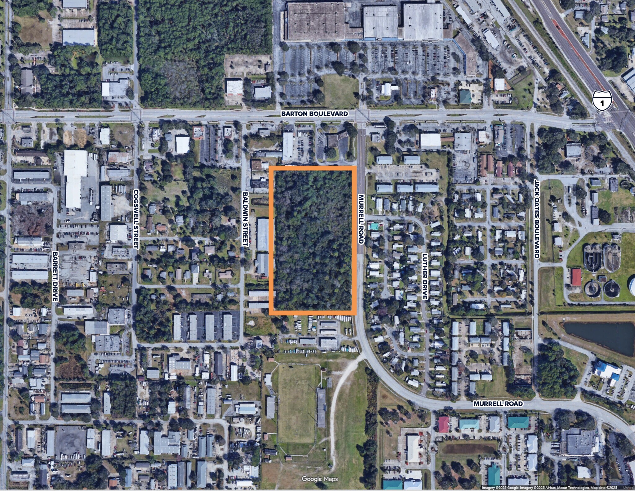 Murrell Road & Barnes Blvd, Rockledge, FL for Sale