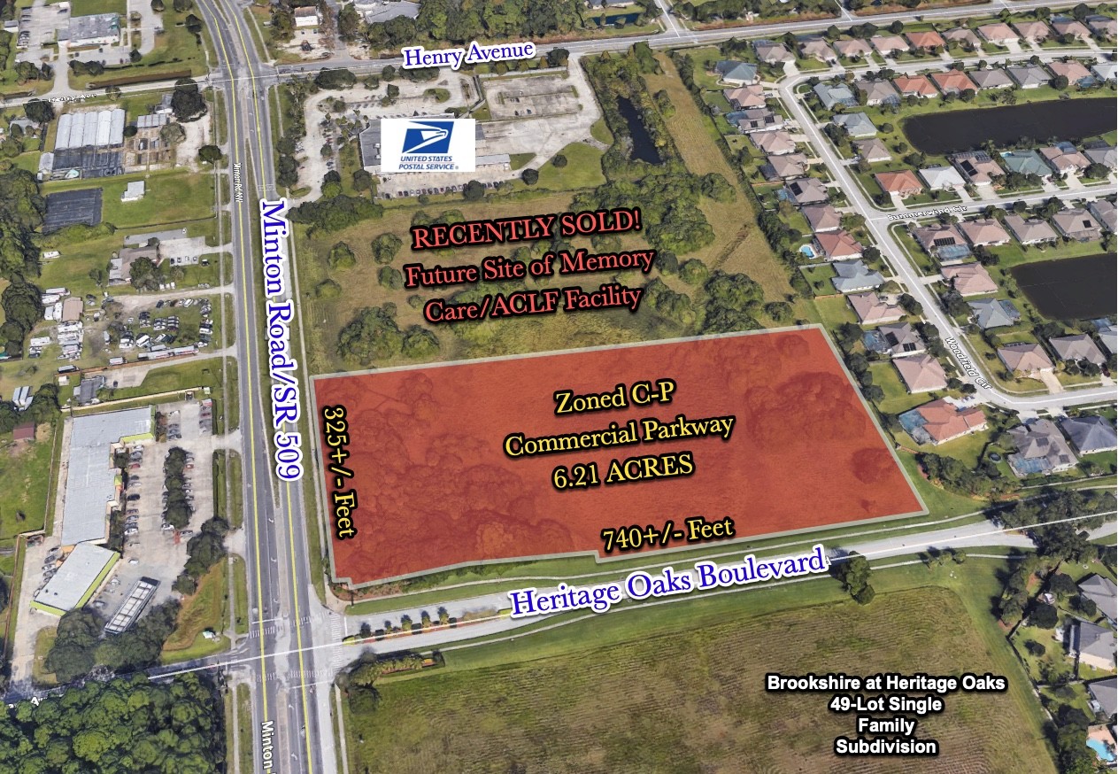 Minton Rd @ Heritage Oaks, West Melbourne, FL for Sale