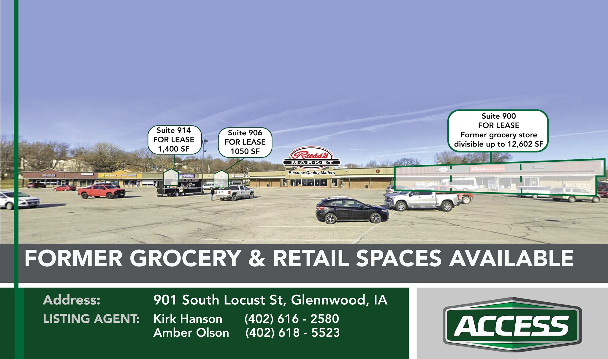 890-927 N Locust St, Glenwood, IA for Rent