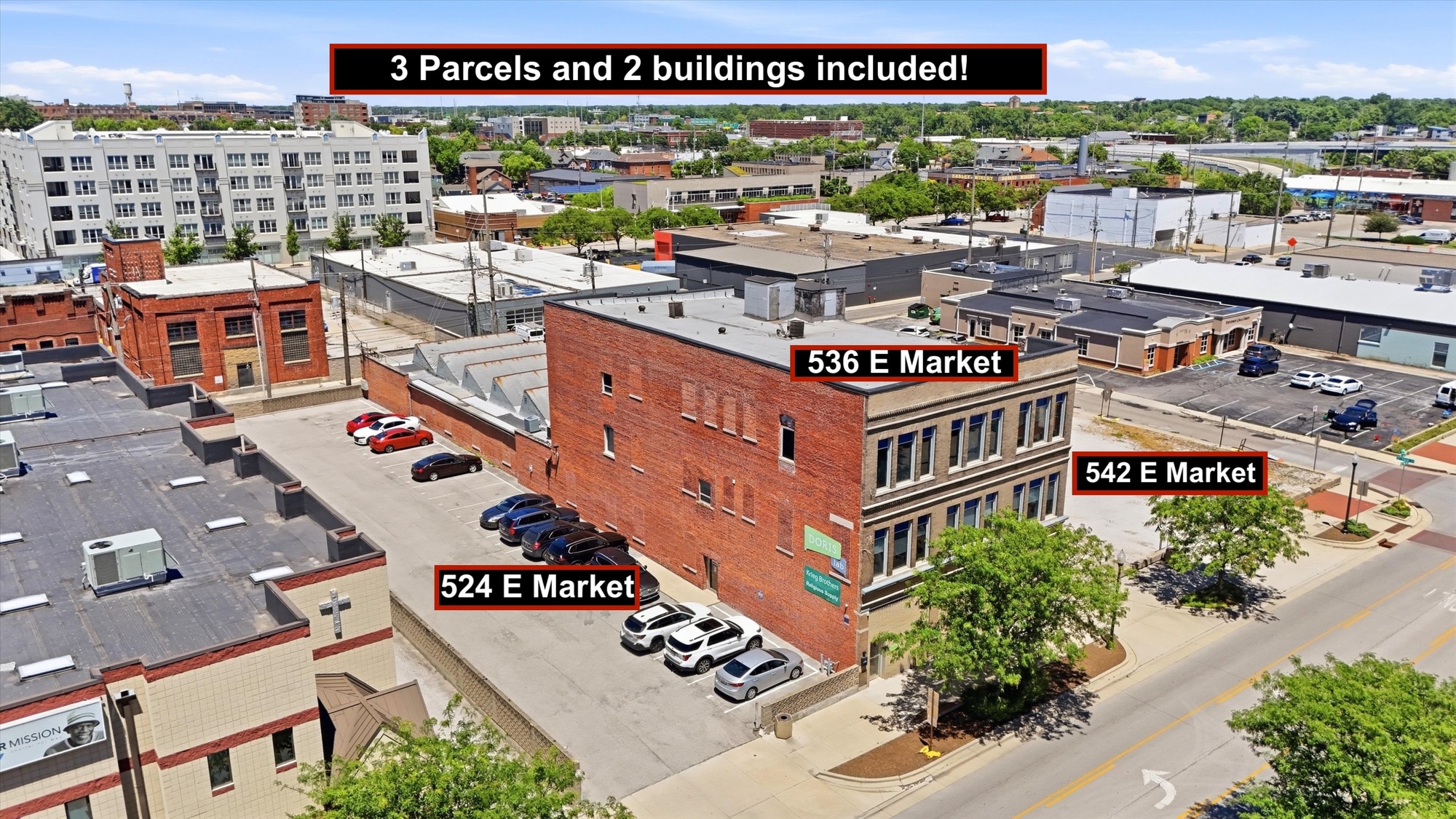 536 E Market St, Indianapolis, IN for Sale