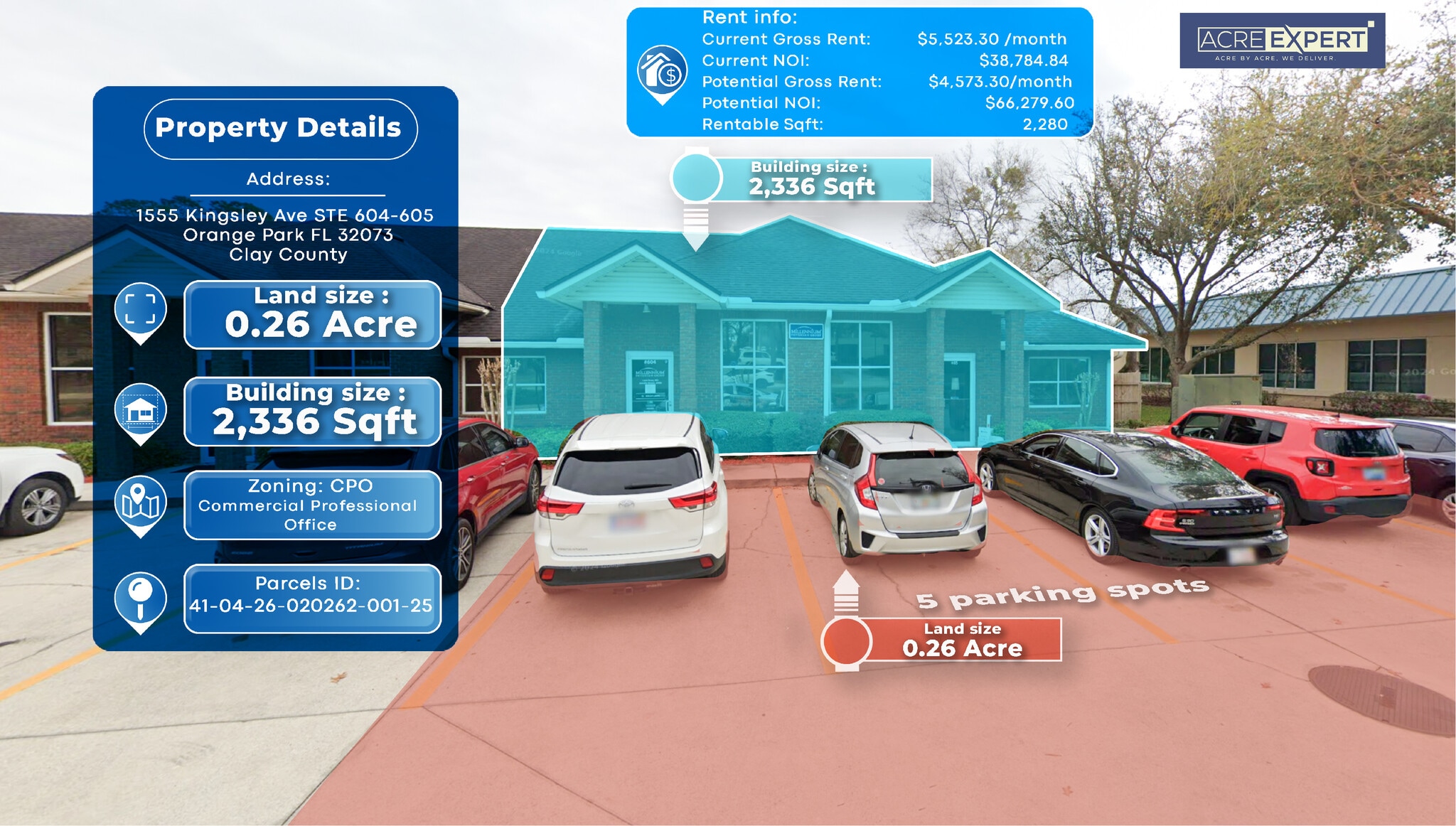 1555 Kingsley Ave, Orange Park, FL for Sale