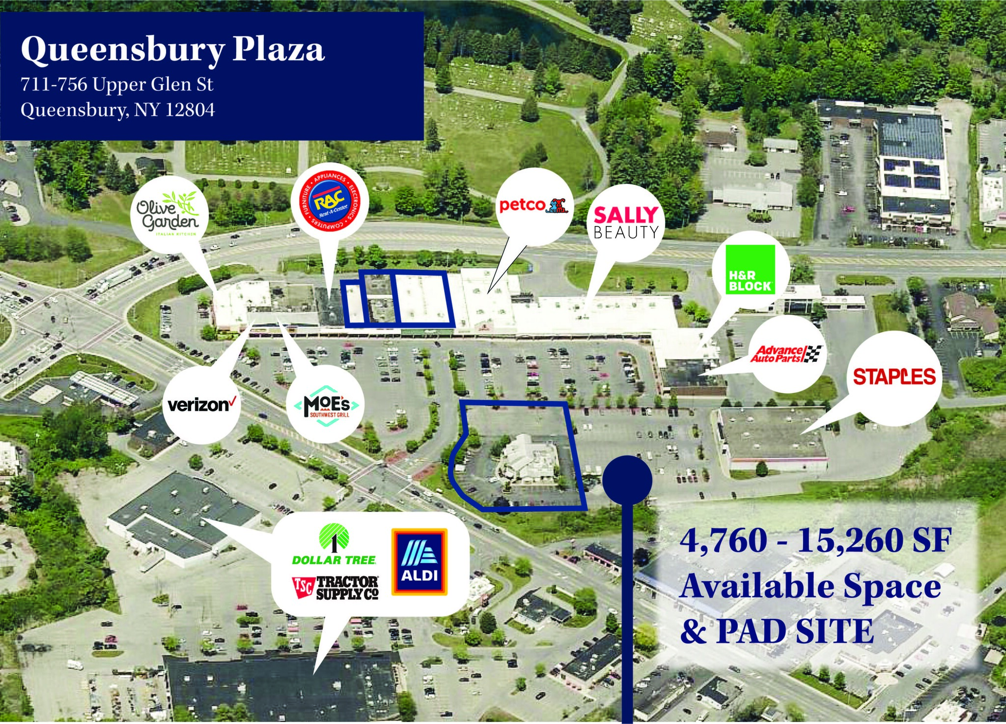 711-756 Upper Glen St, Queensbury, NY for Rent
