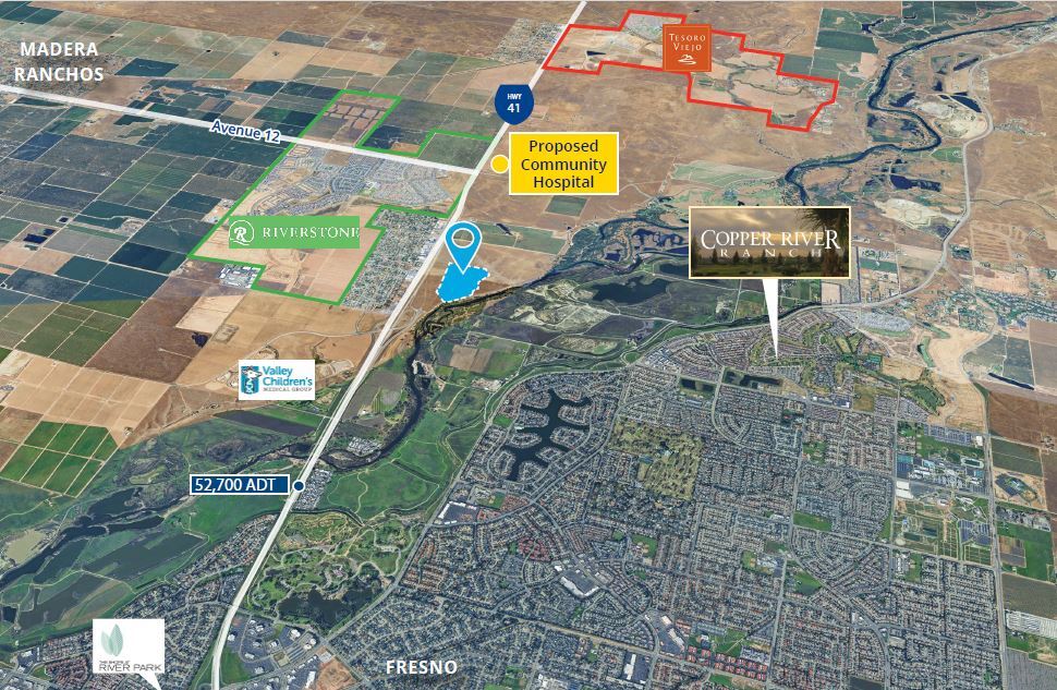 NE Cor Hwy 41 & Rio Mesa Blvd, Madera, CA for Sale