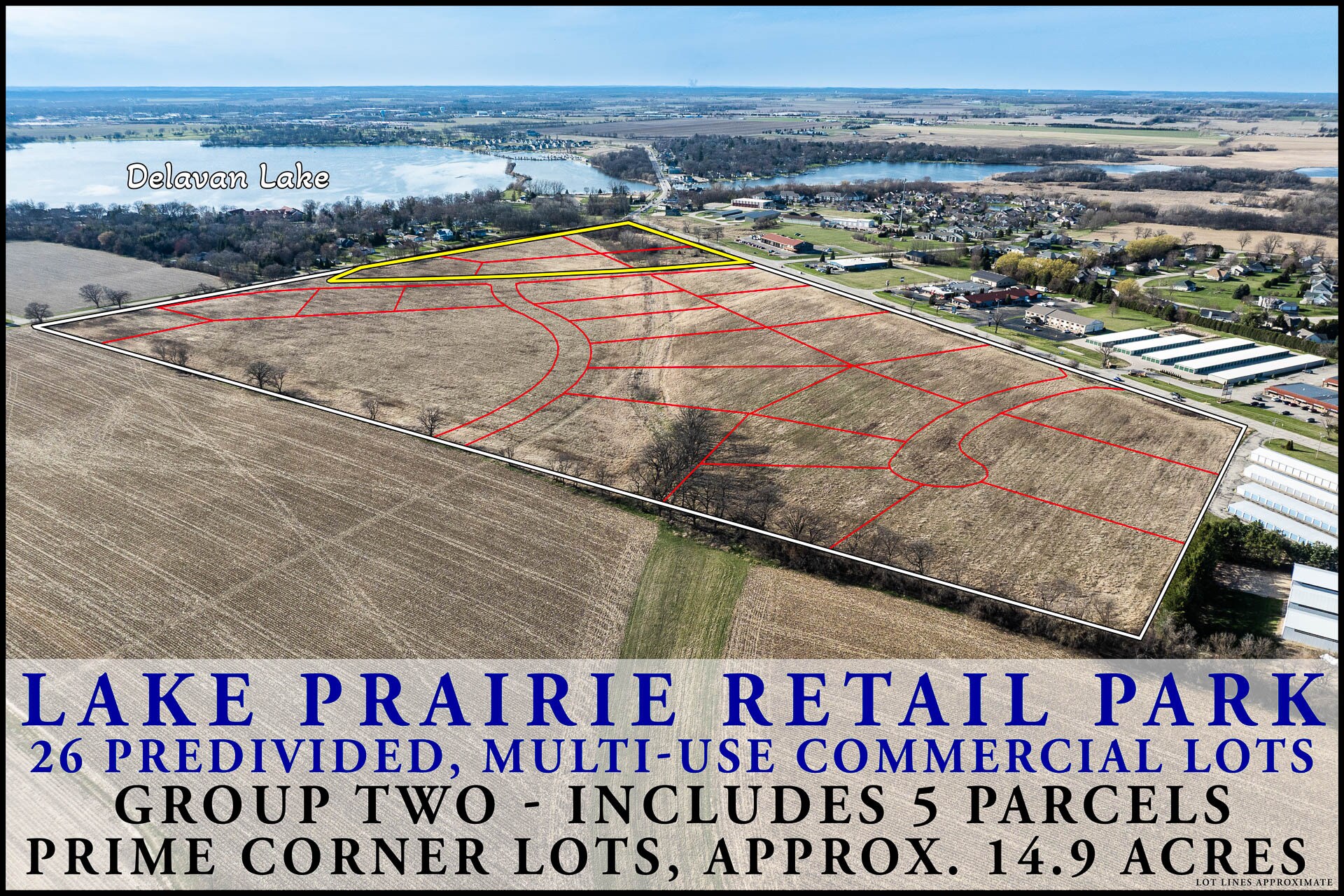 Lt22-Lt26 Highway 50, Delavan, WI for Sale