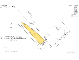 Sylmar, CA Industrial Land - 12435(i) Foothill Blvd