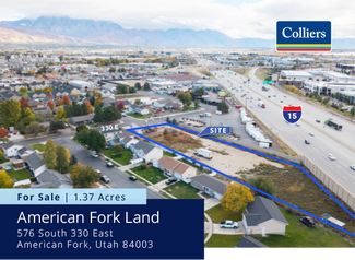 American Fork, UT Commercial Land - 576 S 330 E