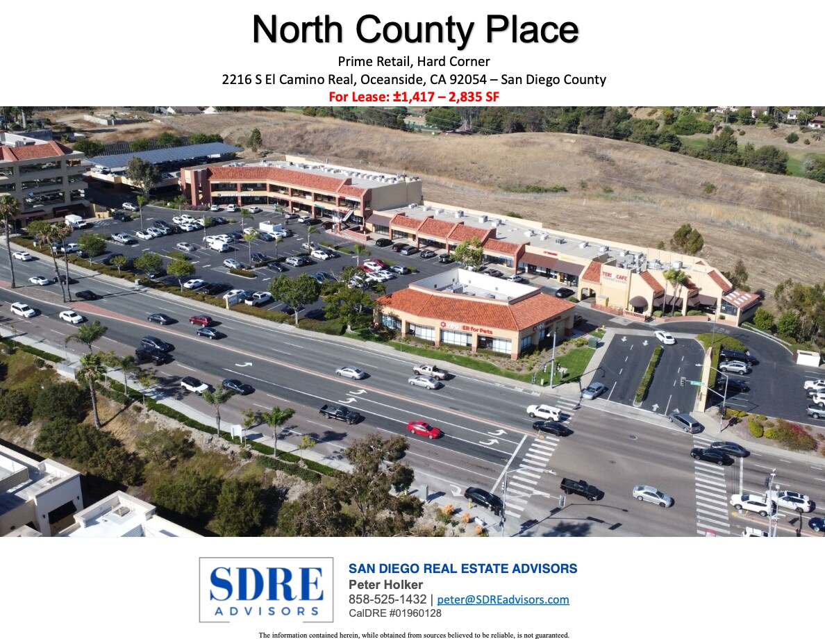 2216-2224 S El Camino Real, Oceanside, CA for Rent