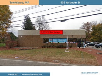 Tewksbury, MA Retail - 935 Andover St Tewksbury, MA Retail - 935 Andover St
