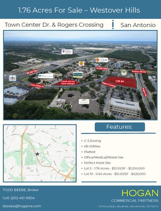 San Antonio, TX Commercial - 10100 Rogers Crossing San Antonio, TX Commercial - 10100 Rogers Crossing