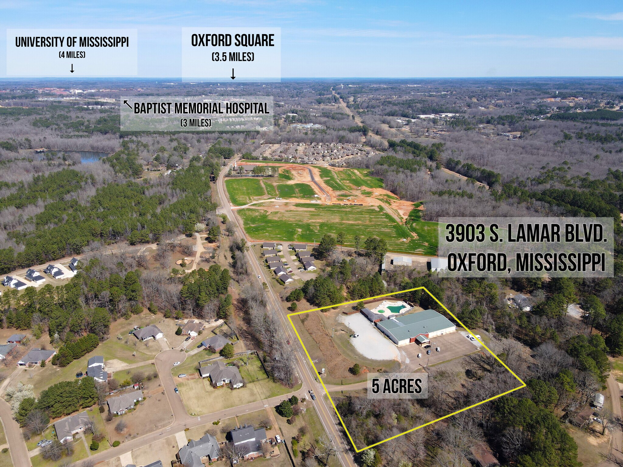 3903 S Lamar Blvd, Oxford, MS for Sale