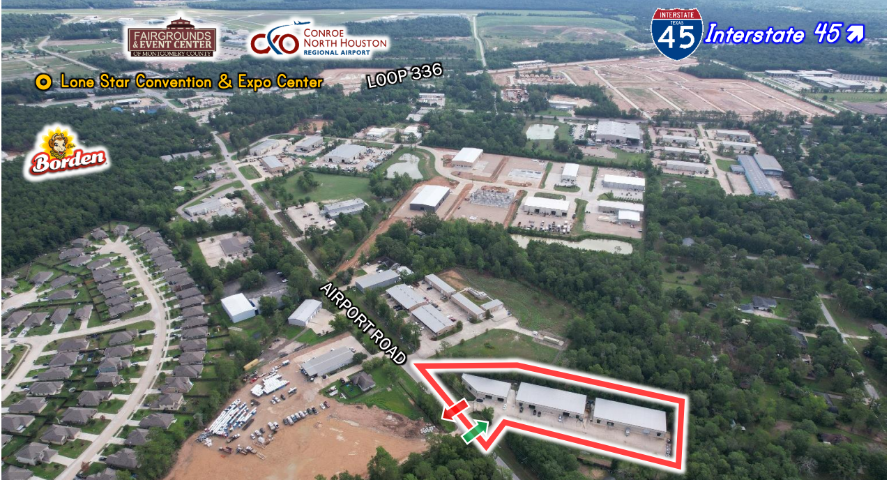 1988-2000 Airport Rd, Conroe, TX for Rent