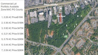 Oxon Hill, MD Commercial Land - Saint Barnabas rd Oxon Hill, MD Commercial Land - Saint Barnabas rd