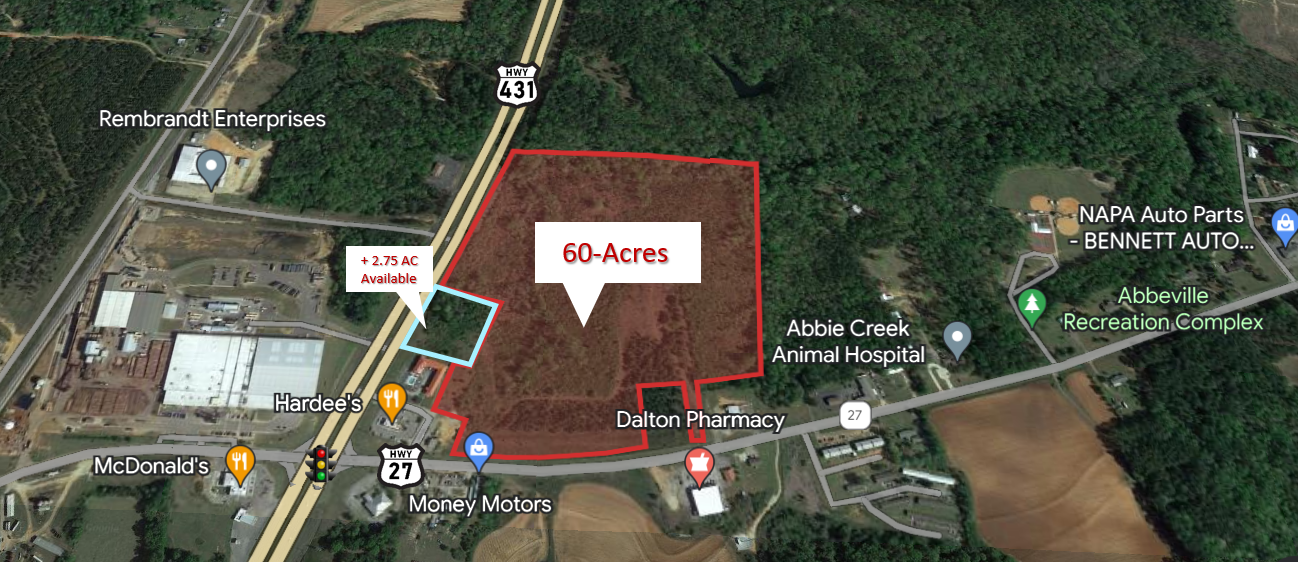 60 Acres, Abbeville, AL for Sale