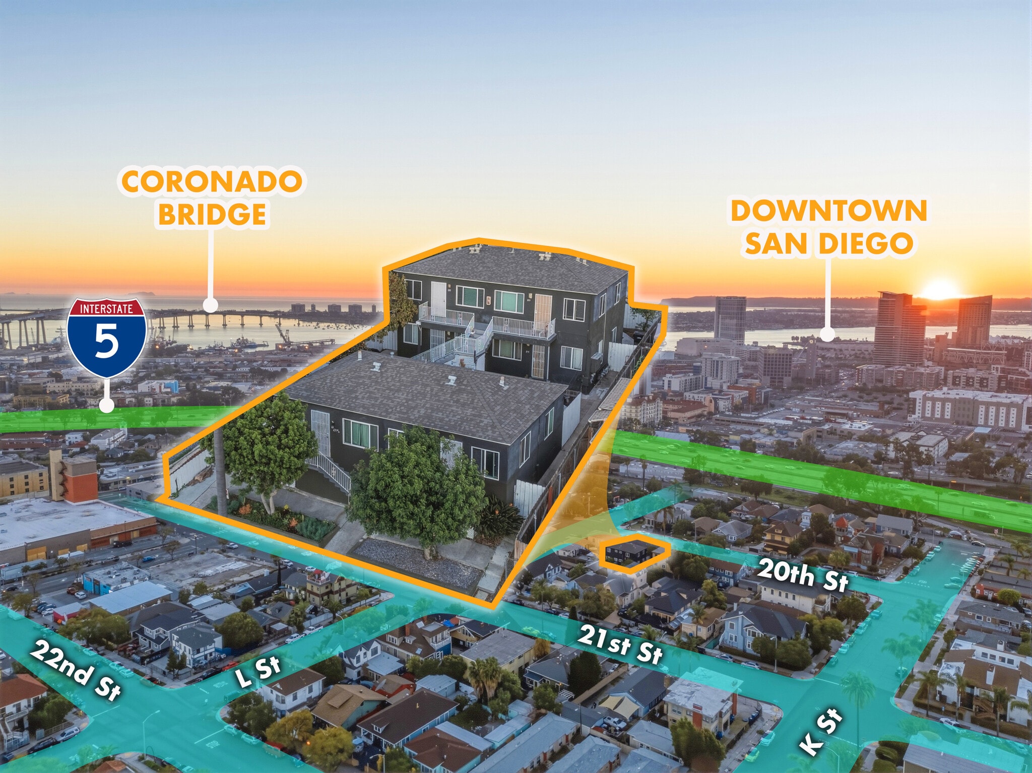 215-221 20th St, San Diego, CA for Sale