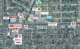 Eastpointe, MI Retail - 15301 E 8 Mile Rd