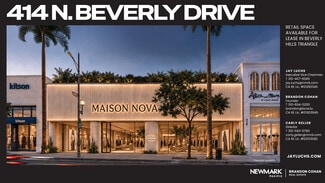 Beverly Hills, CA Retail - 414 N Beverly Dr