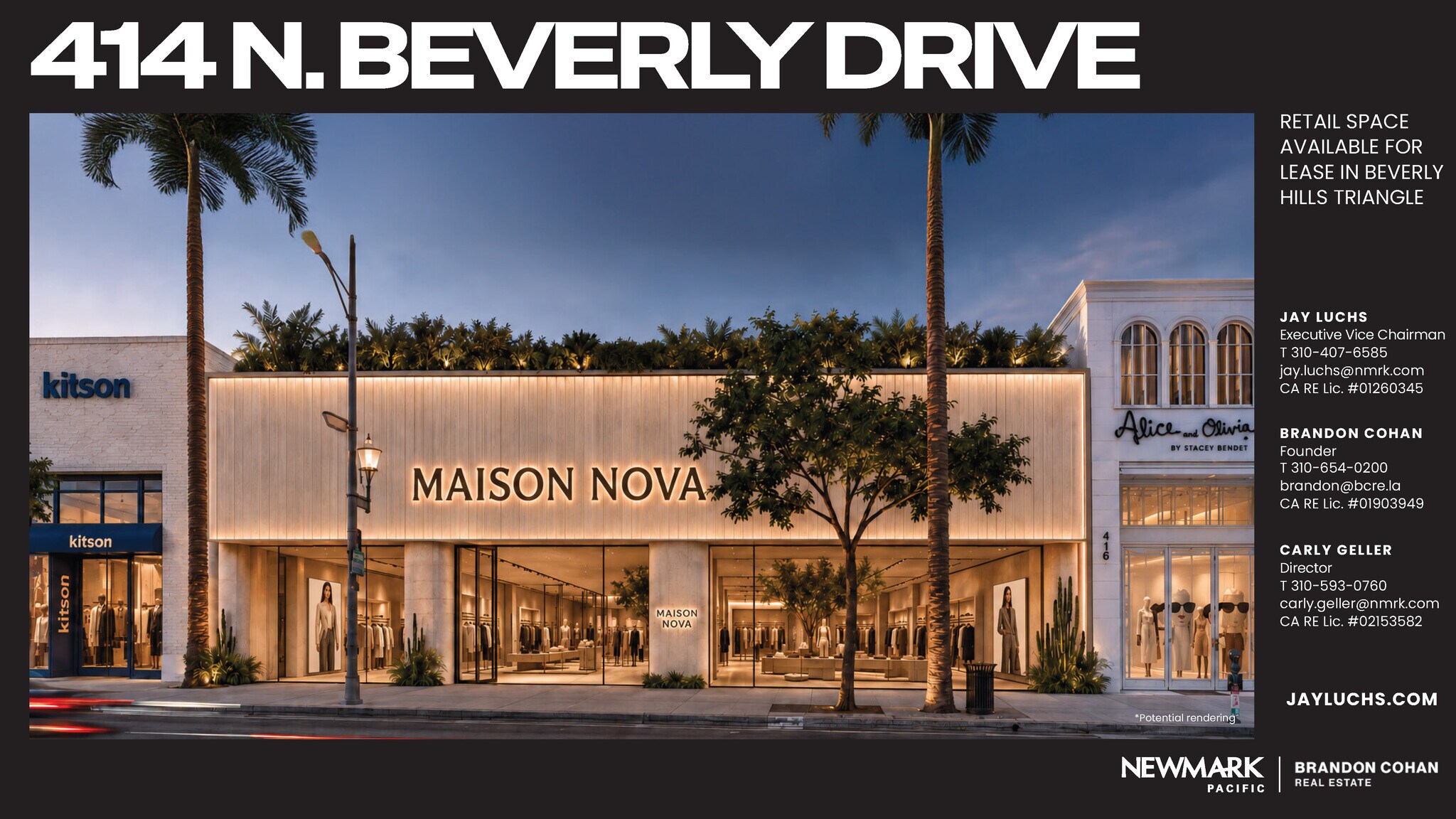 414 N Beverly Dr, Beverly Hills, CA for Rent