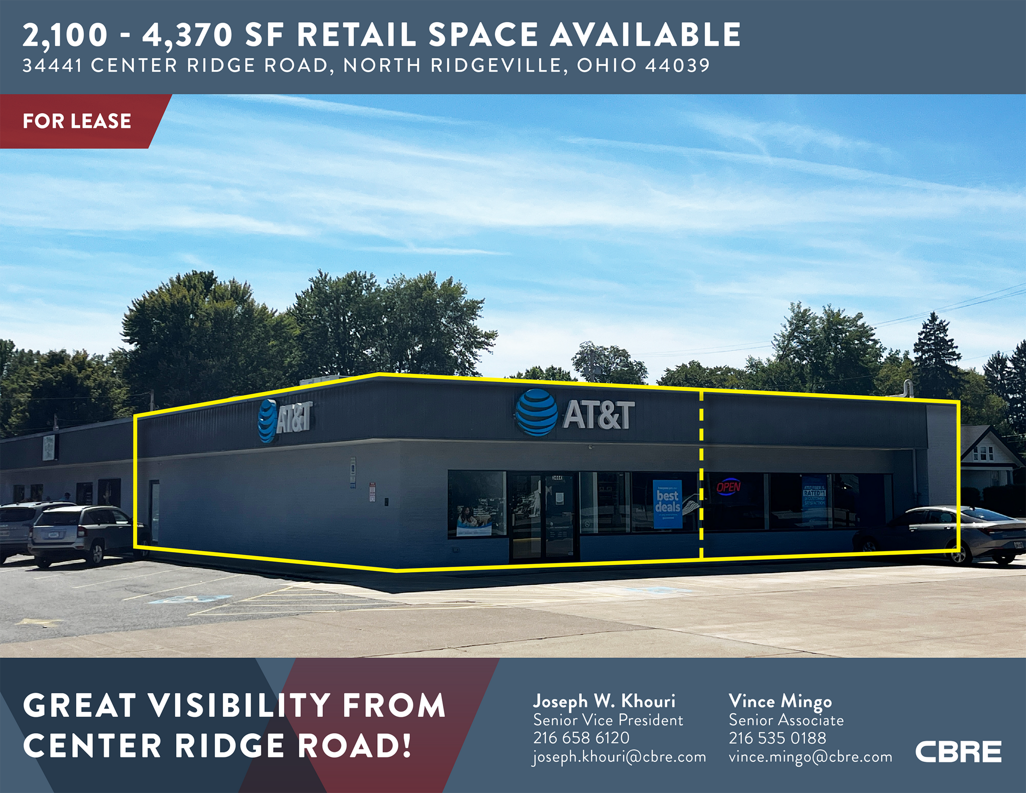 34441-34445 Center Ridge Rd, North Ridgeville, OH for Rent