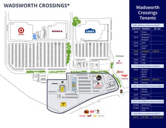 Wadsworth, OH Retail - 1065-1183 Williams Reserve Blvd