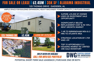 Gadsden, AL Manufacturing - 125 Thomas Dr