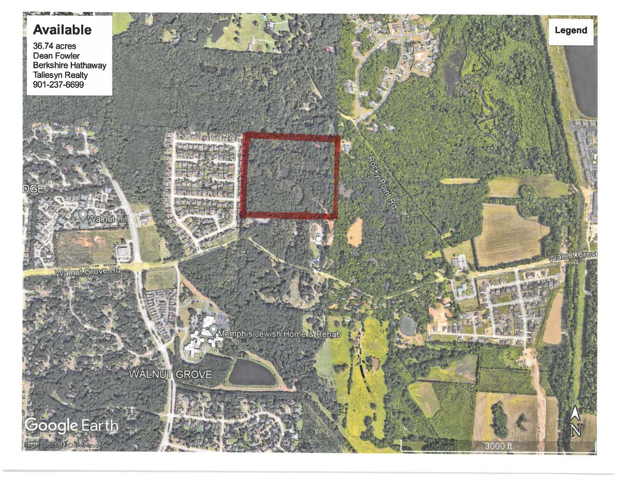 0 Walnut Grove, Cordova, TN for Sale