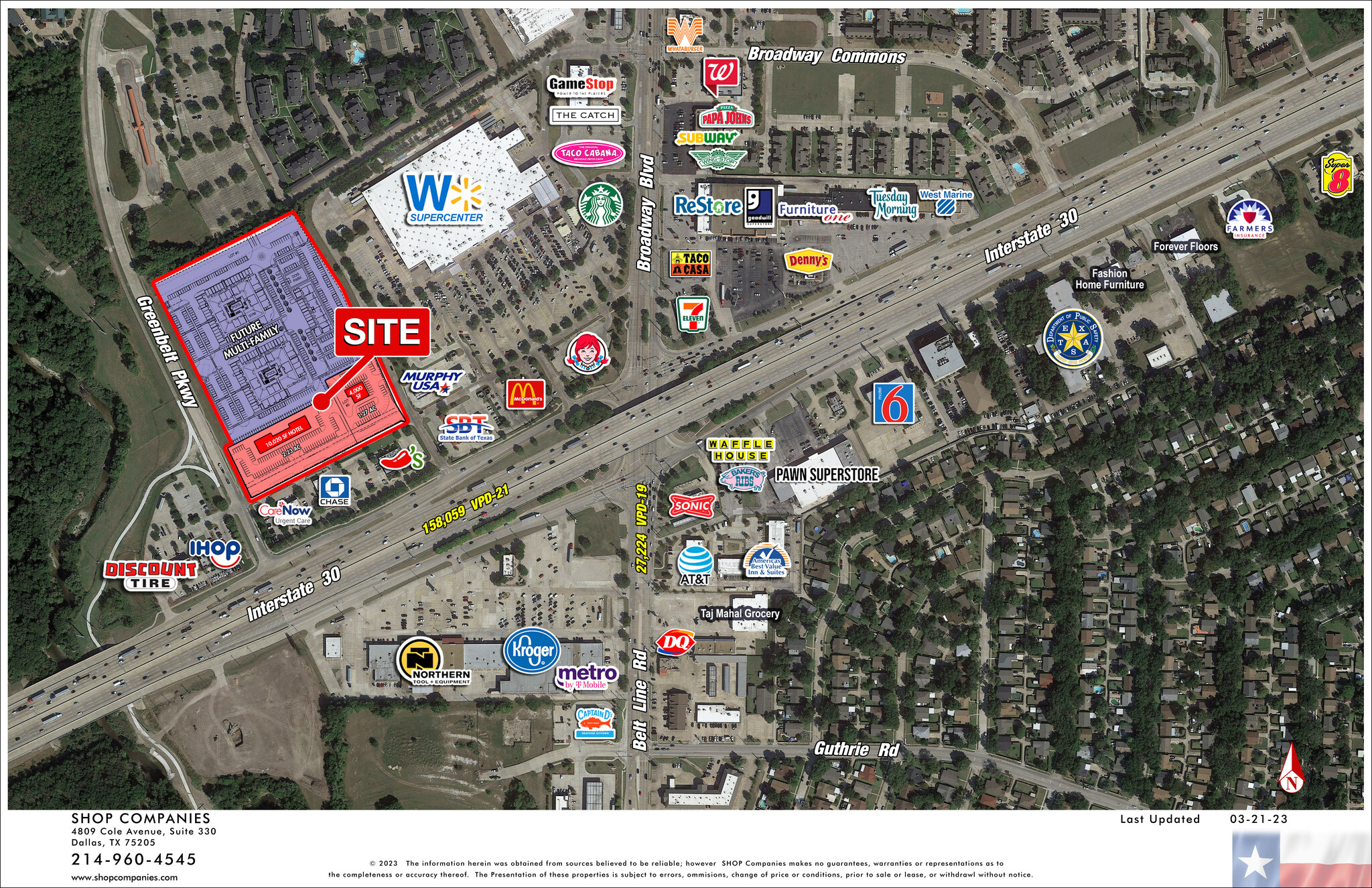 I-30 and Beltline Rd, Garland, TX for Rent