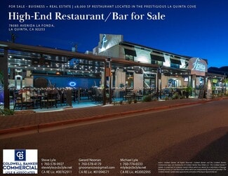 La Quinta, CA Restaurant - 78085 Avenida La Fonda La Quinta, CA Restaurant - 78085 Avenida La Fonda