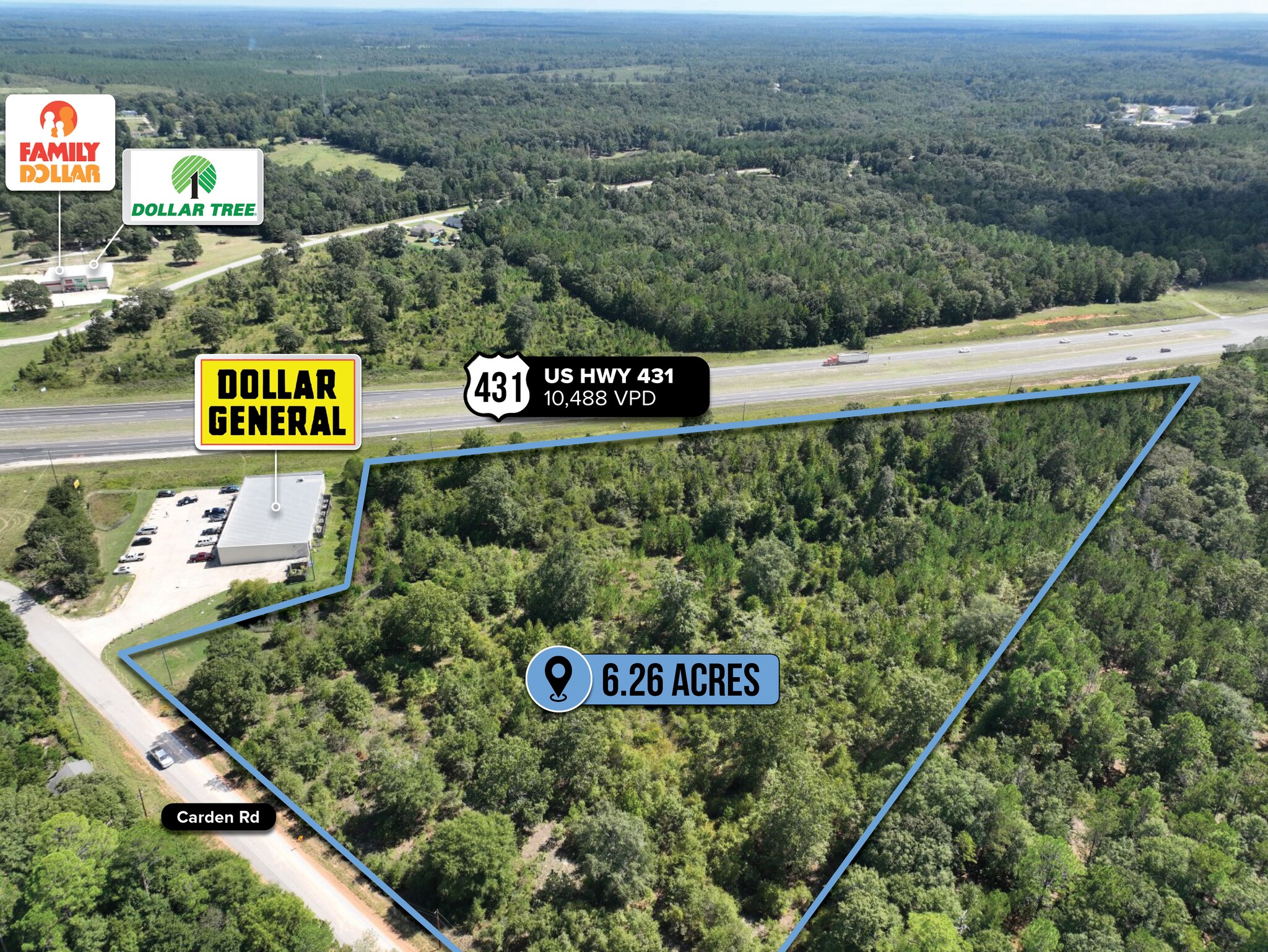 adj. to 5 Carden Road, Seale, AL for Rent