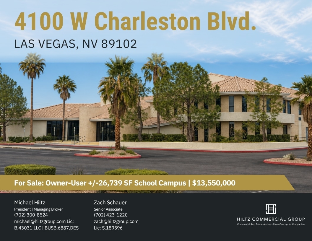 4100 W Charleston Blvd, Las Vegas, NV for Sale