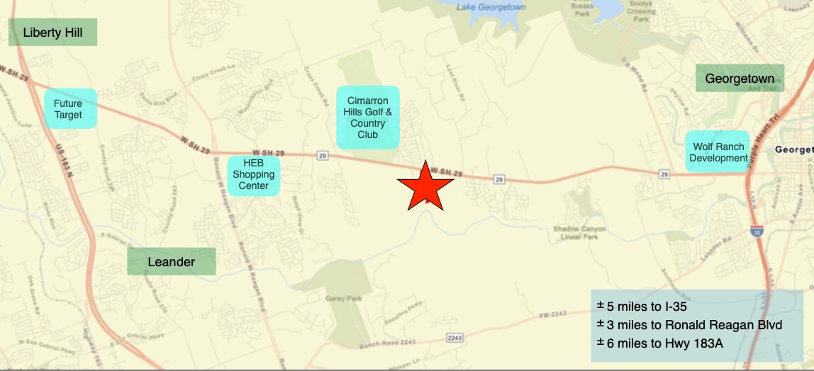W HWY 29, Georgetown, TX for Sale