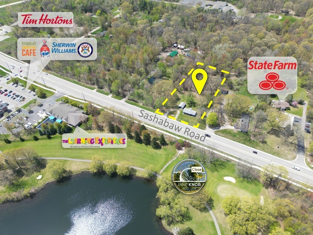 7165 Sashabaw Rd, Village of Clarkston, MI for Sale