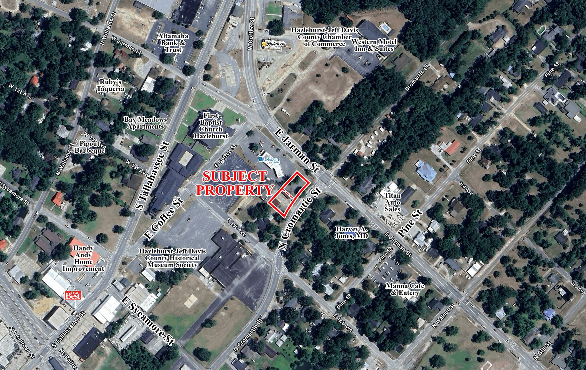 North Cromartie St and East Jarman St St, Hazlehurst, GA for Sale