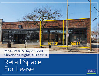 Cleveland Heights, OH Office/Retail, Retail - 2114-2122 S Taylor Rd