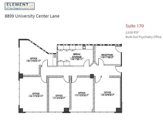 San Diego, CA Office/Medical - 8899 University Center Ln