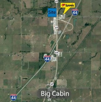 Big Cabin, OK Commercial - Truck Stop Land on I-44 NE