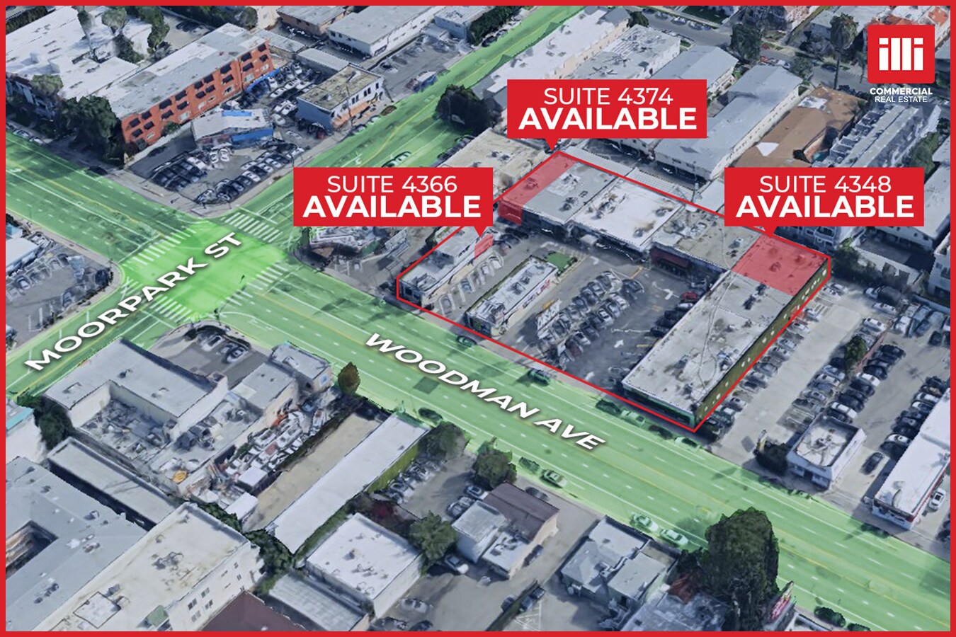 4344-4374 Woodman Ave, Sherman Oaks, CA for Rent