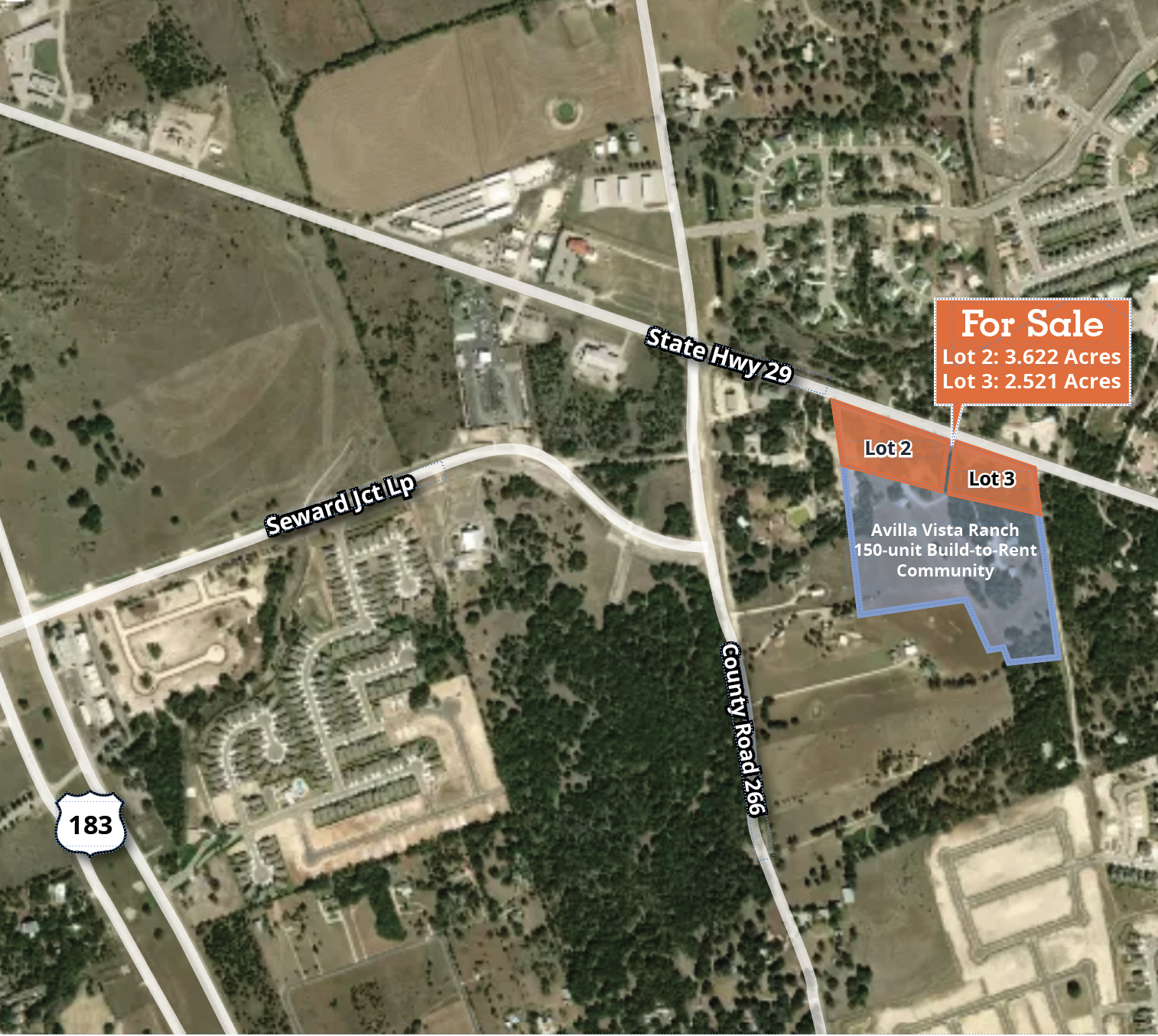 9975-10085 W State Highway 29, Liberty Hill, TX for Sale