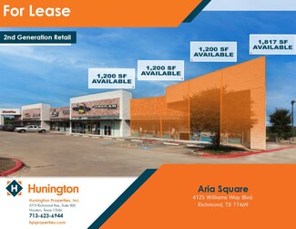 Richmond, TX Retail - 4125 Williams Way Blvd