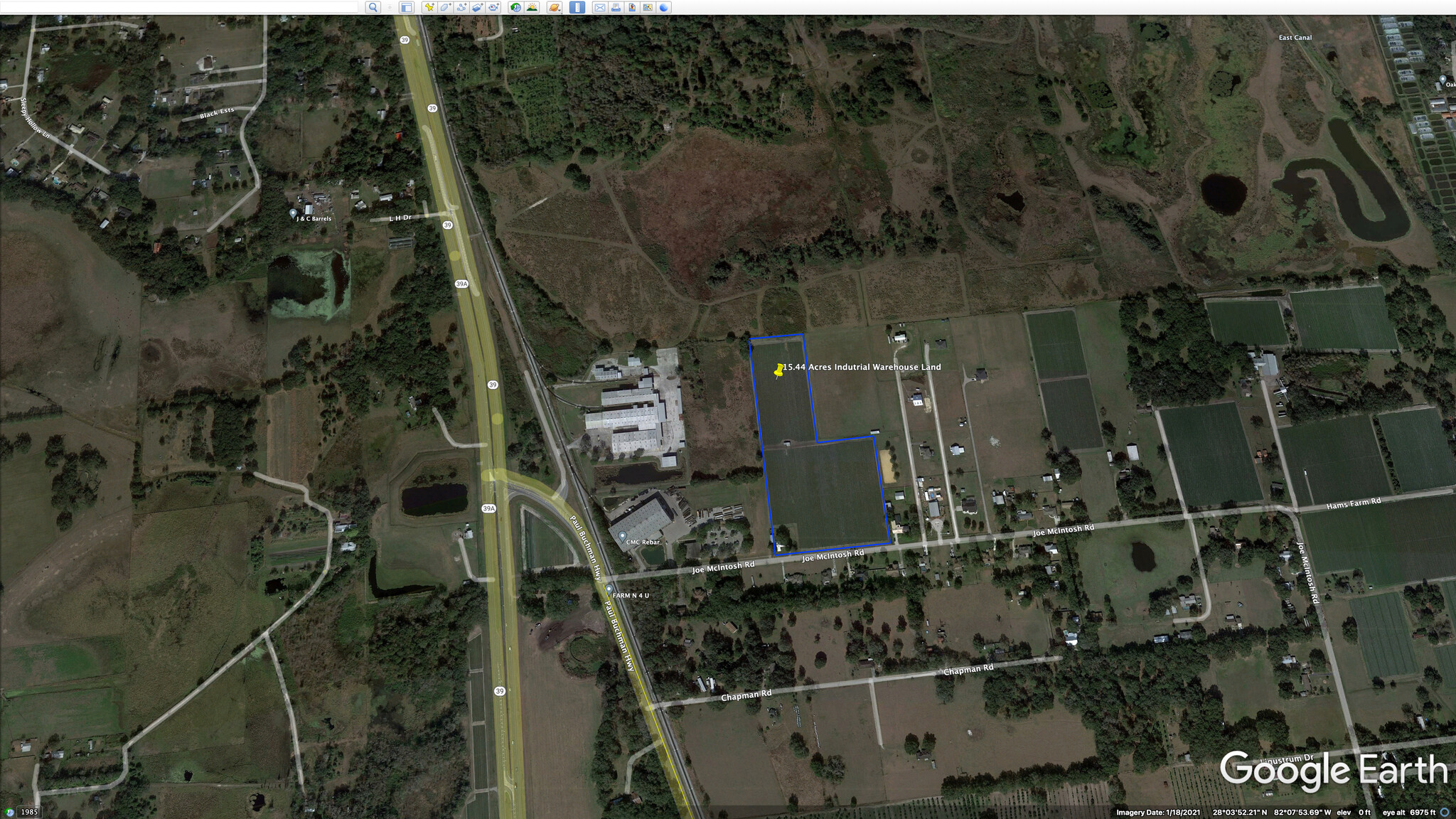 1906 Joe McIntosh Rd, Plant City, FL for Sale