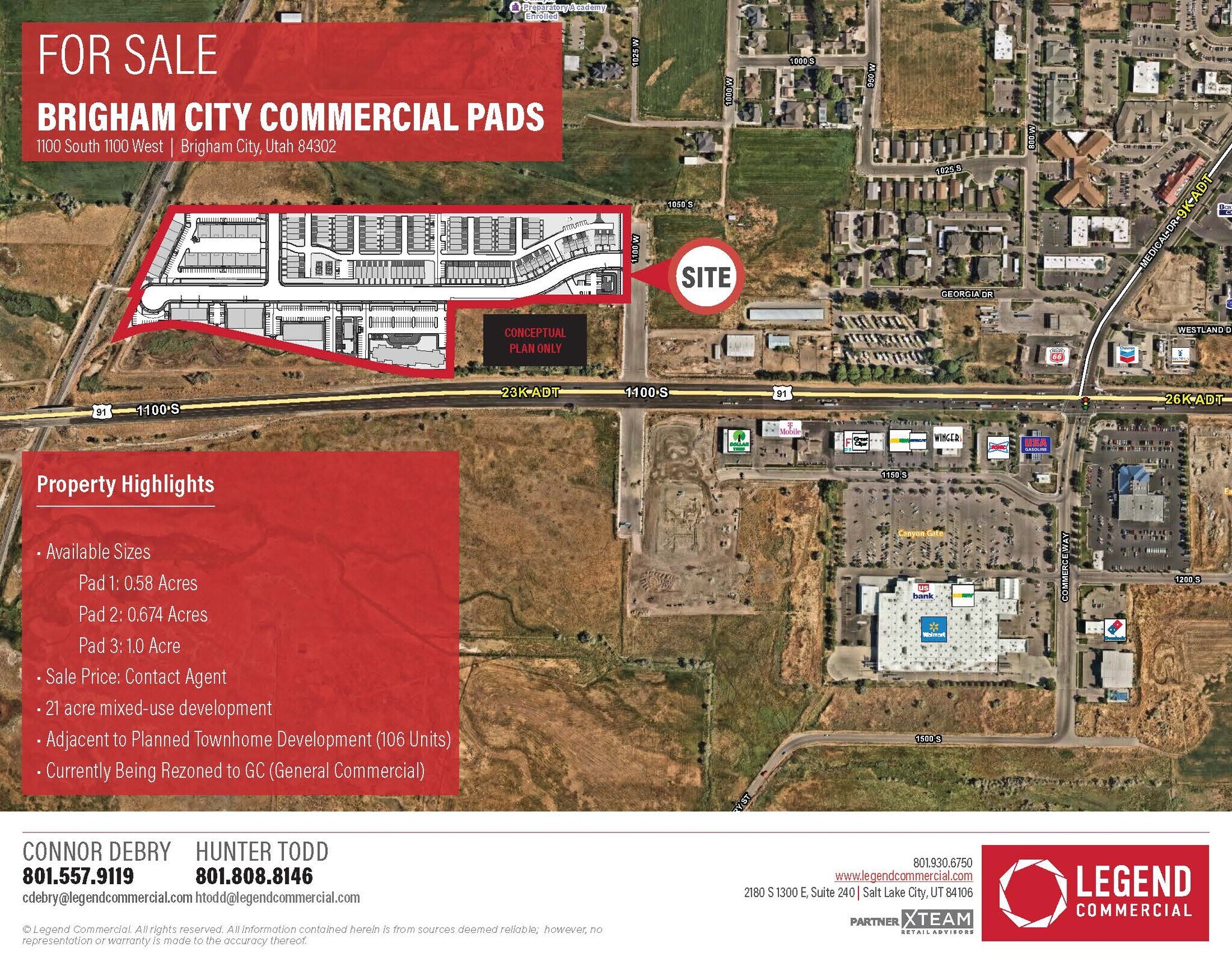 1050 W 1100 S, Brigham City, UT for Sale