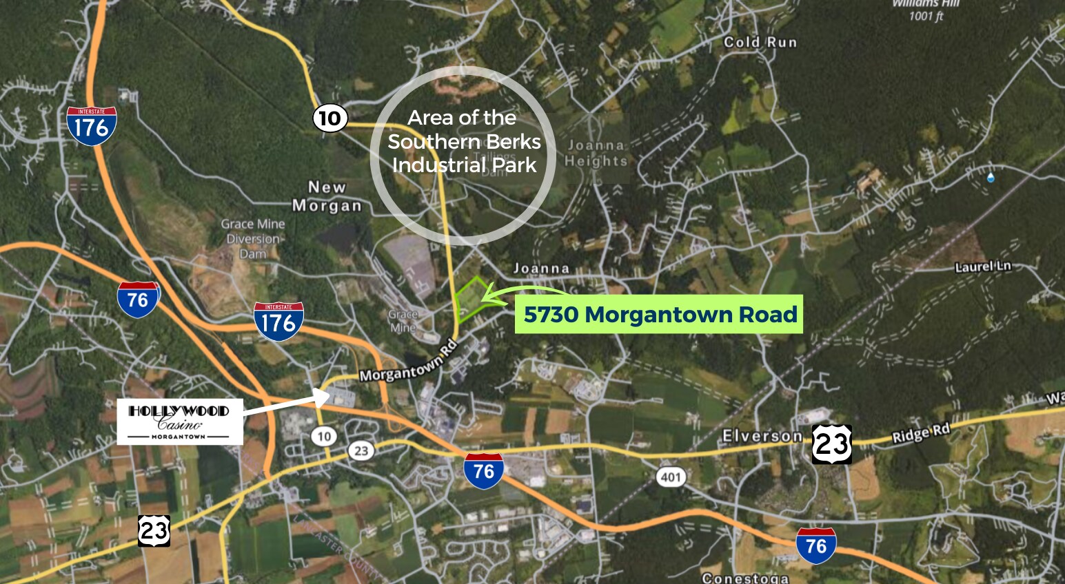 5730 Rd PA 19543 Land Property for Sale on