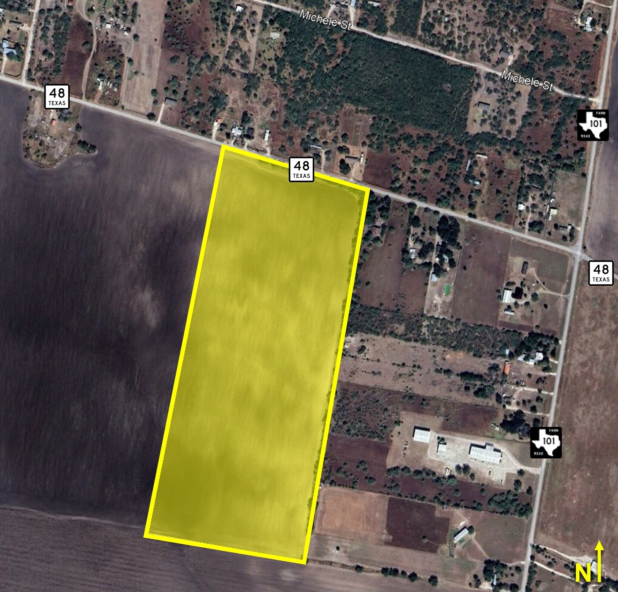 CR 48, 54.166 AC, Robstown, TX for Sale
