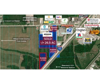 Beaumont, TX Commercial - +/- 9 Acres I-10 W, Beaumont, TX 77705 Beaumont, TX Commercial - +/- 9 Acres I-10 W, Beaumont, TX 77705