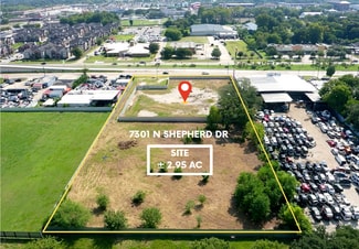 Houston, TX Commercial Land - 7301 N Shepherd Dr Houston, TX Commercial Land - 7301 N Shepherd Dr