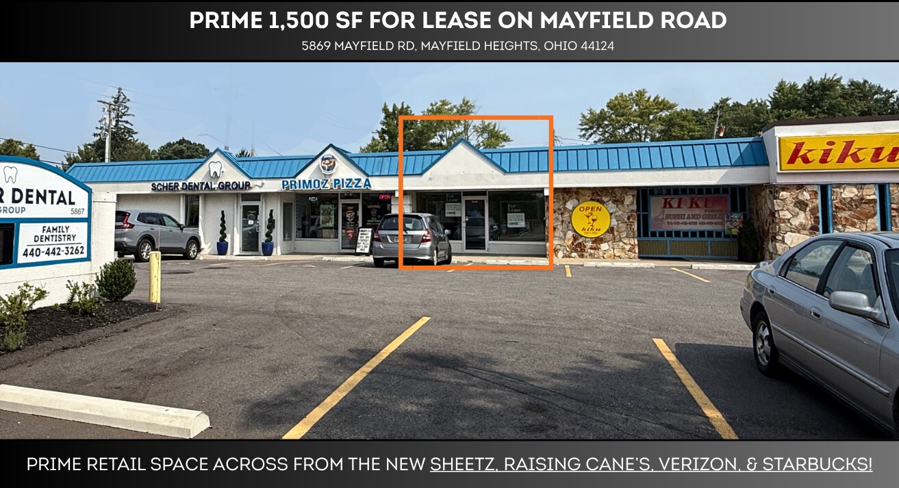 5867-5894 Mayfield Rd, Cleveland, OH for Rent